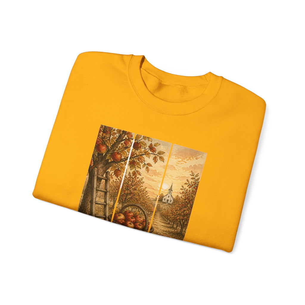He Is Good Crewneck Sweatshirt | Christian Autumn, Fall Leaves