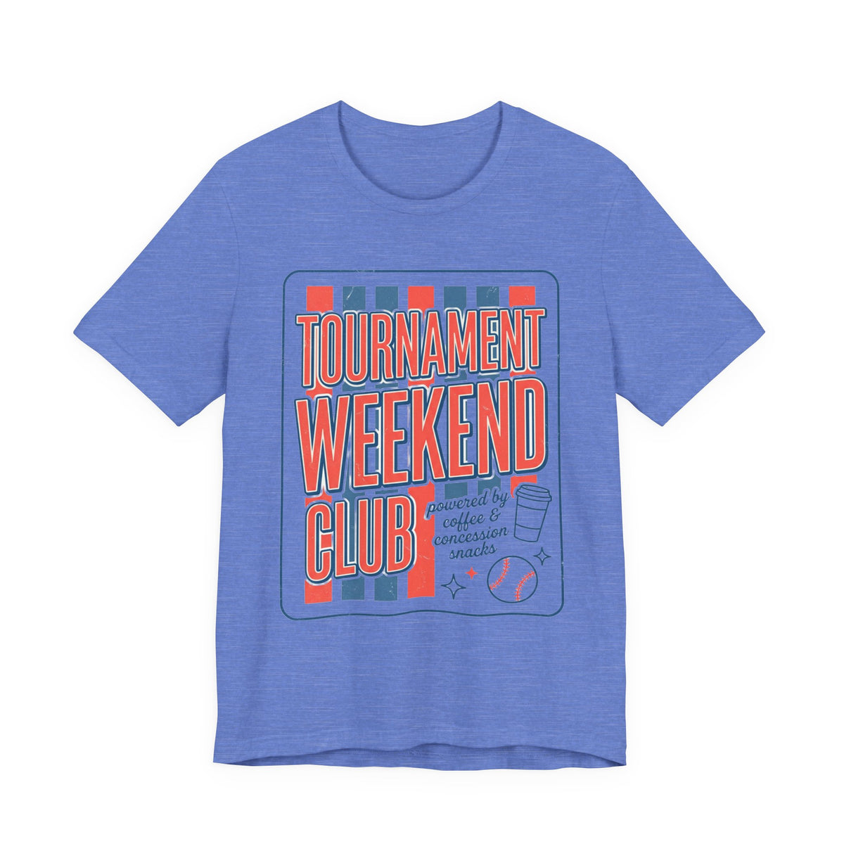 Tournament Weekend Club T-Shirt | Baseball Varsity, Diamond Mom Dad