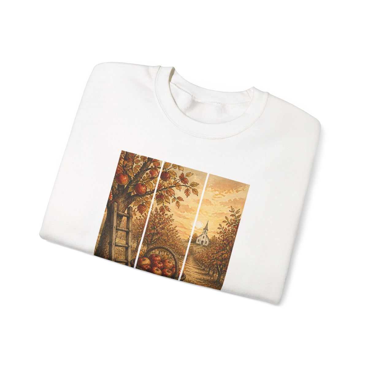 He Is Good Crewneck Sweatshirt | Christian Autumn, Fall Leaves