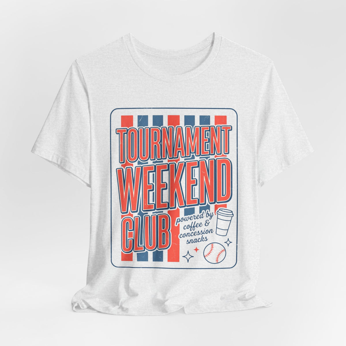 Tournament Weekend Club T-Shirt | Baseball Varsity, Diamond Mom Dad