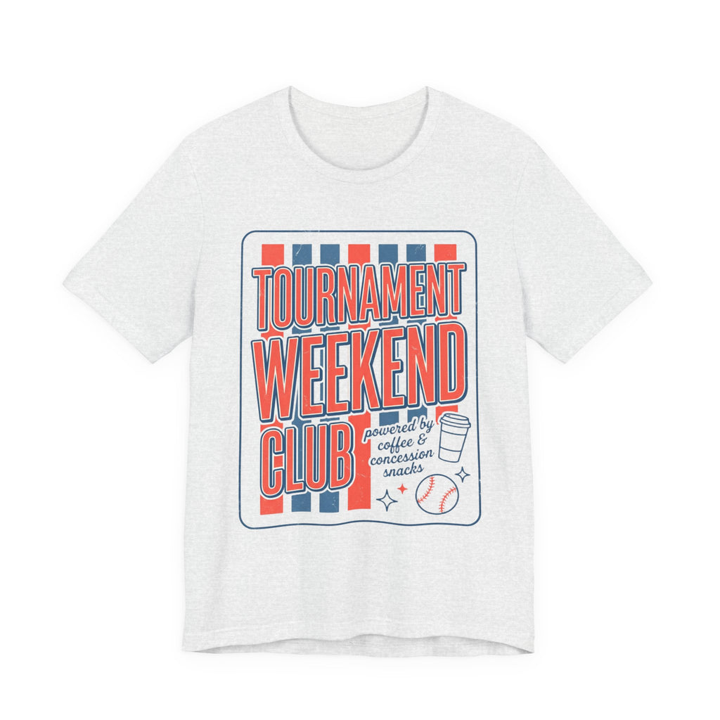 Tournament Weekend Club T-Shirt | Baseball Varsity, Diamond Mom Dad
