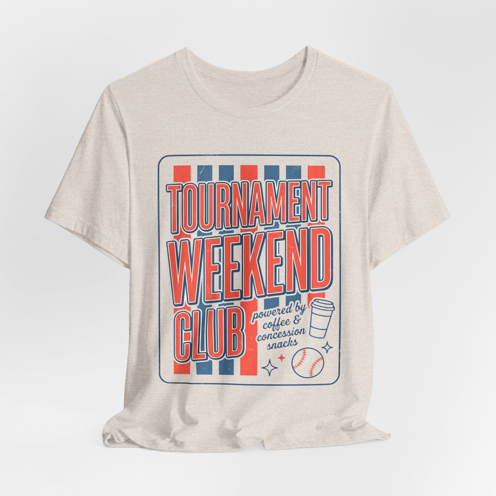 Tournament Weekend Club T-Shirt | Baseball Varsity, Diamond Mom Dad