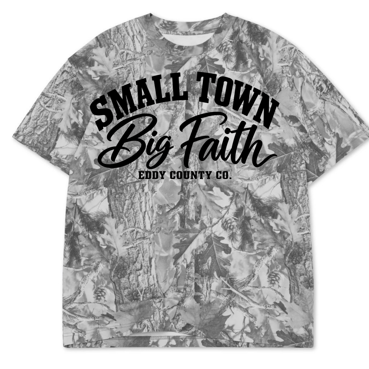 Small Town Unisex Oversized Box Tee Shirt