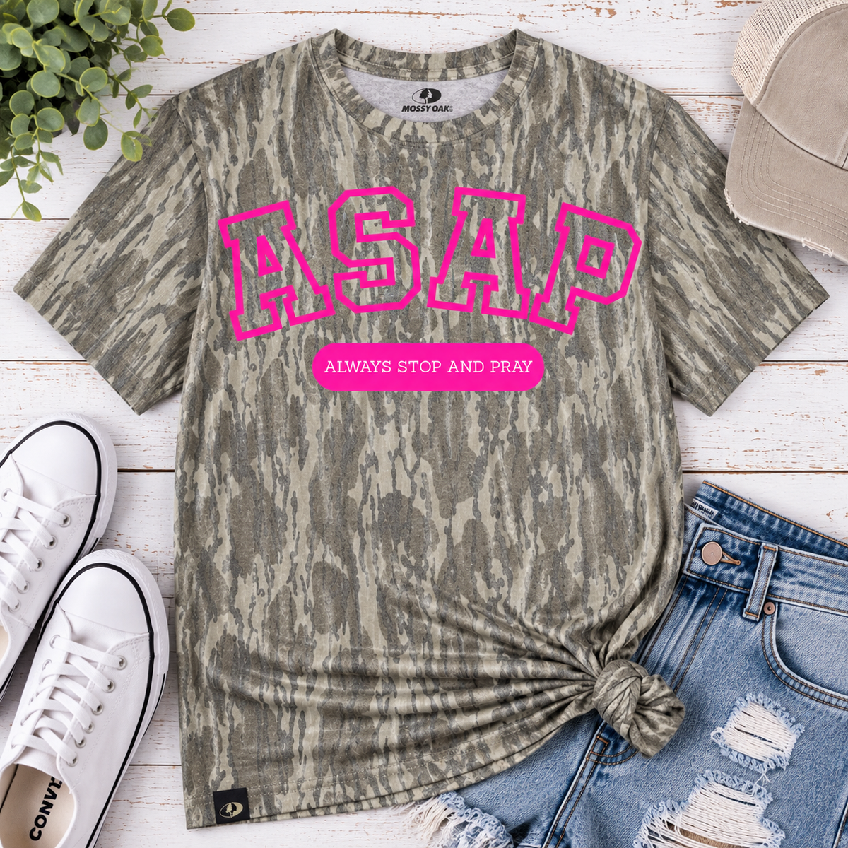 ASAP always stop and pray Camo TShirt